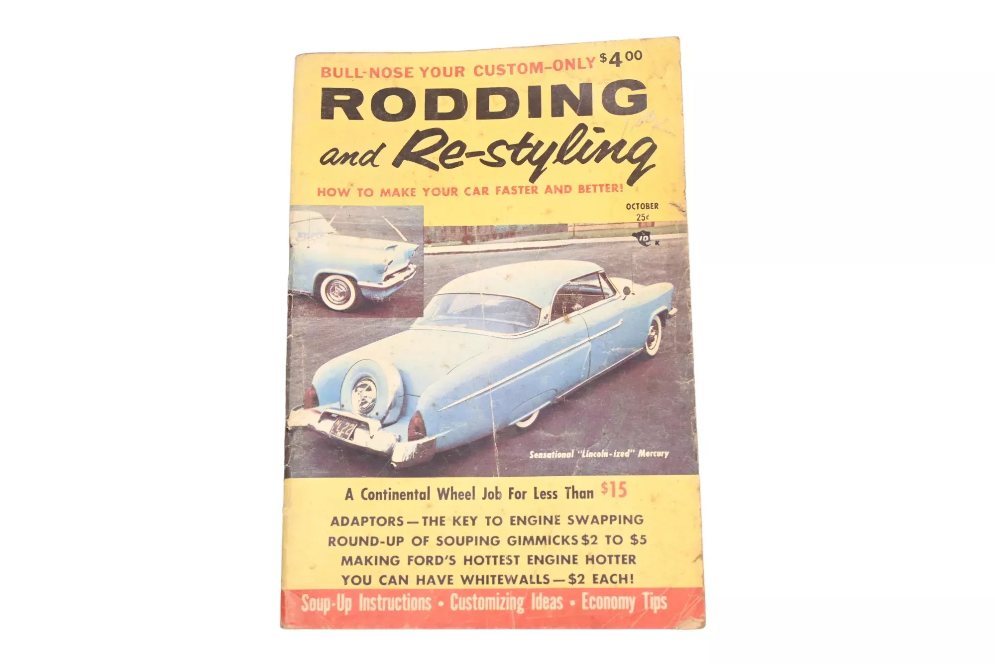 Rodding And Re-Styling RO013-39 October 1957 Magazine