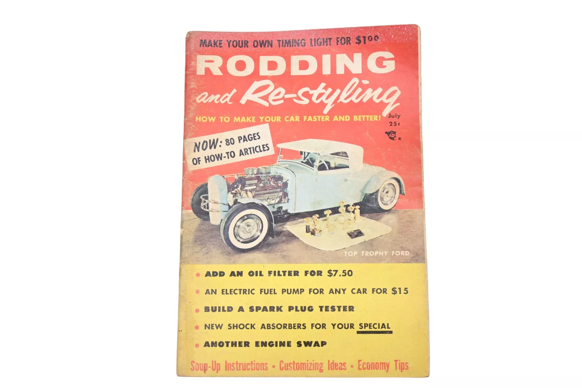 Rodding And Re-Styling RO013-41 July 1956 Magazine