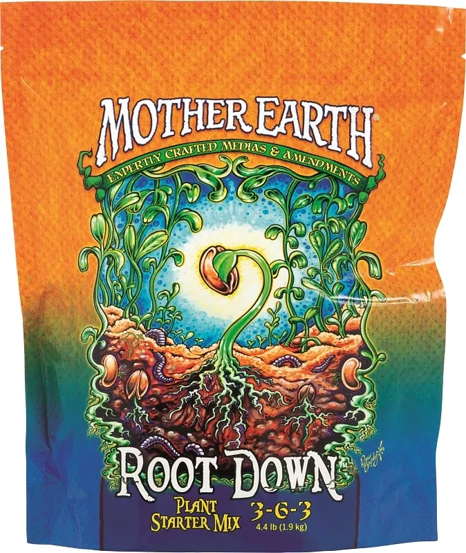 Root Down All Purpose Plant Starter Mix 4.4 Lb - Hydroponic Fertilizer