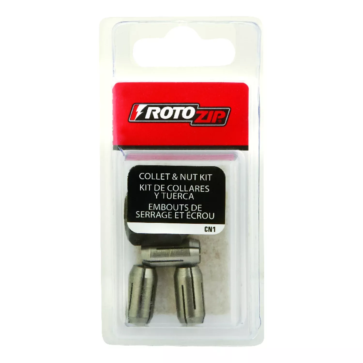 Rotozip .8 In. L Replacement Collet 3 Pc