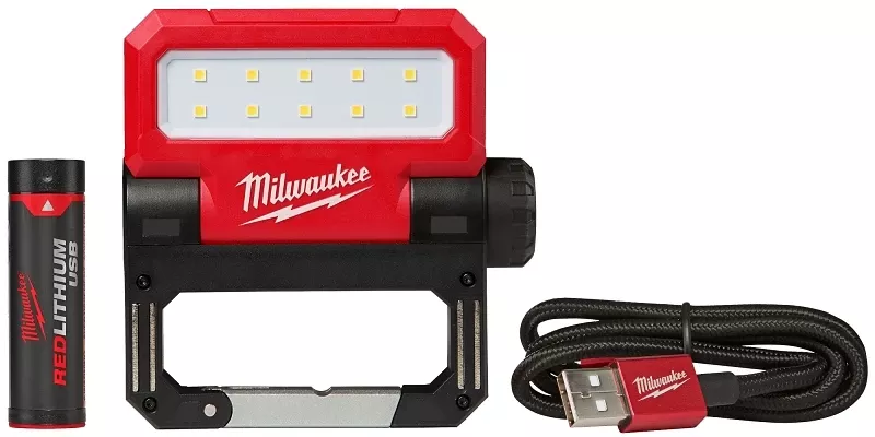 Rover Redlithium Usb Rechargeable Pivoting Flood Light 550 Lumens
