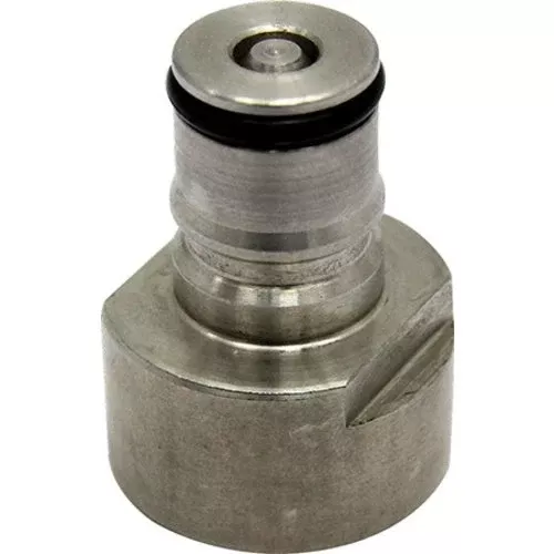Sanke to Ball Lock Post Adapter – Beer Side – 304 Stainless