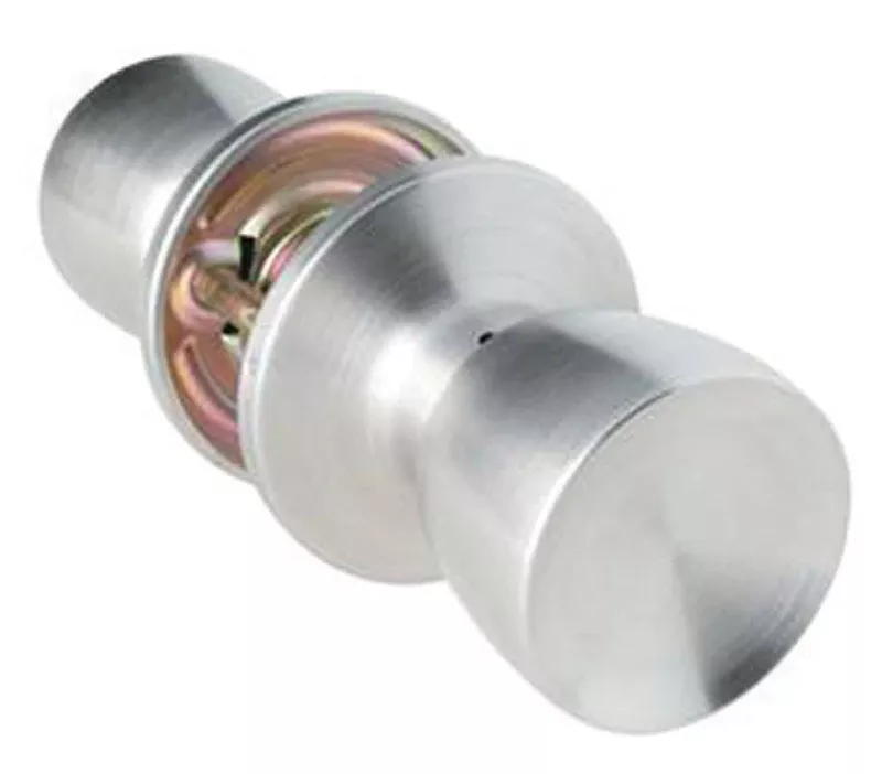 Satin Chrome Passage Lockset 1-3/4 In. Ansi Grade 3