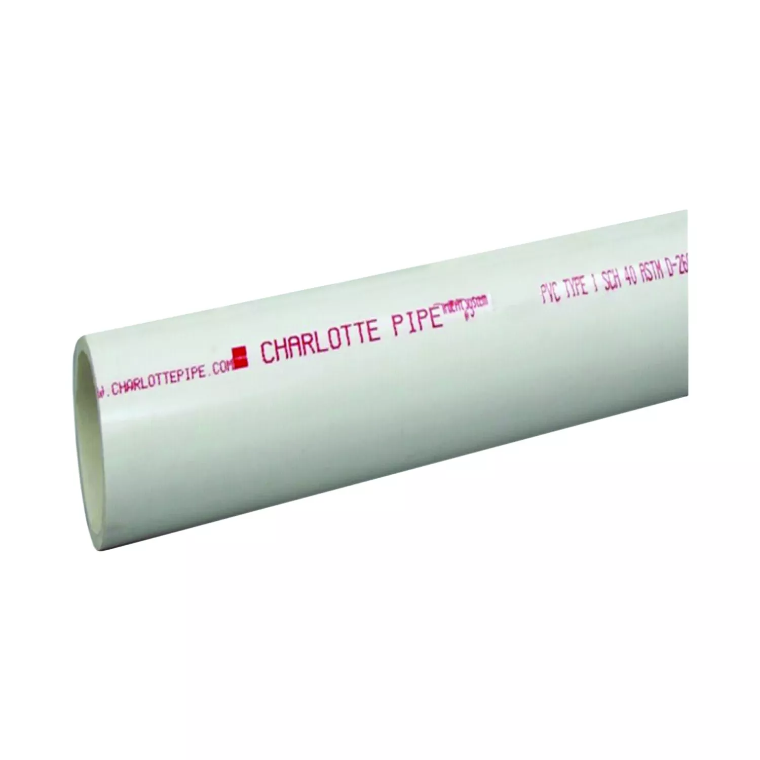 Schedule 40 Pvc Dual Rated Pipe 2 In. Diameter X 20 Ft. Length 280 Psi