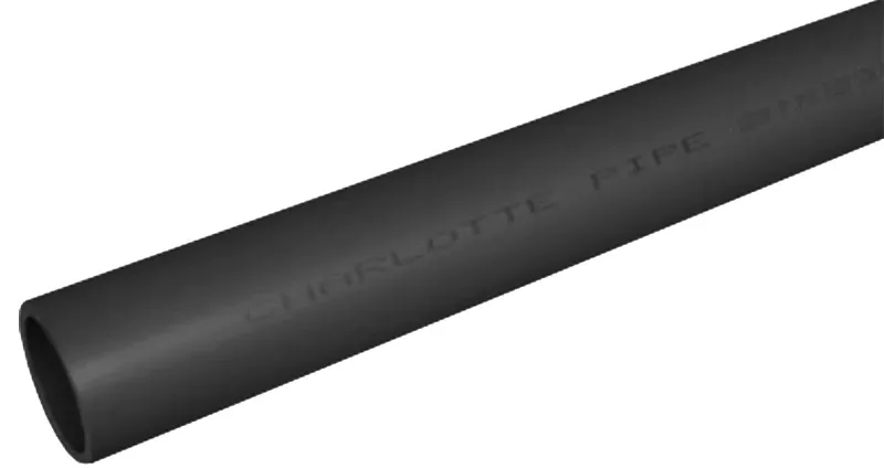 Schedule 80 Pvc Pipe, Plain End, Gray, 3/4 In. X 20 Ft.
