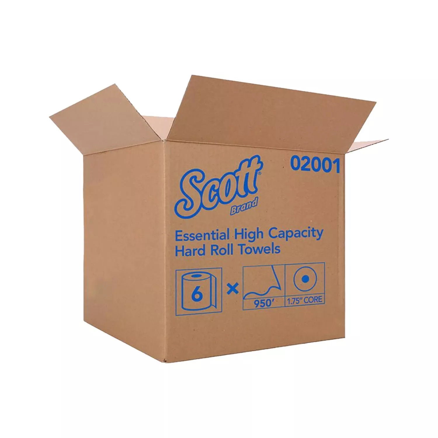 Scott Essential Hard Roll Towels 1 Ply 6 Pk