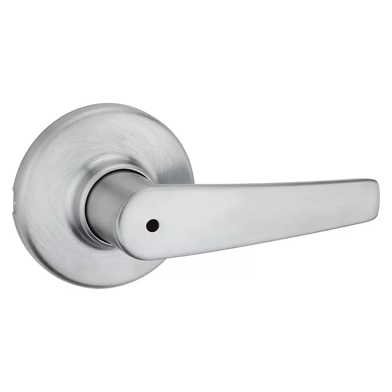 Security Delta Privacy Lever Lockset, Satin Chrome