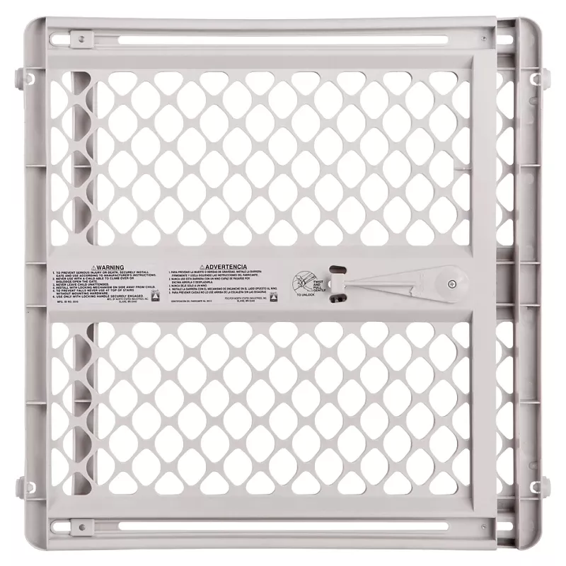 Security Gate, Plastic, Expands From 26 - 42-in.