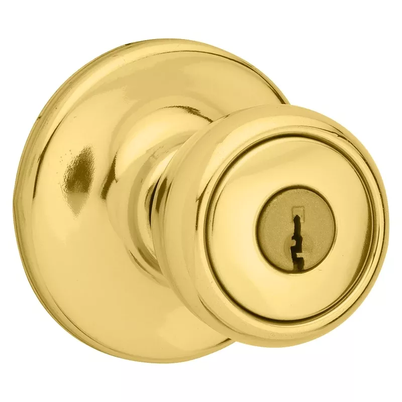 Security Mobile Home Lockset, Brass