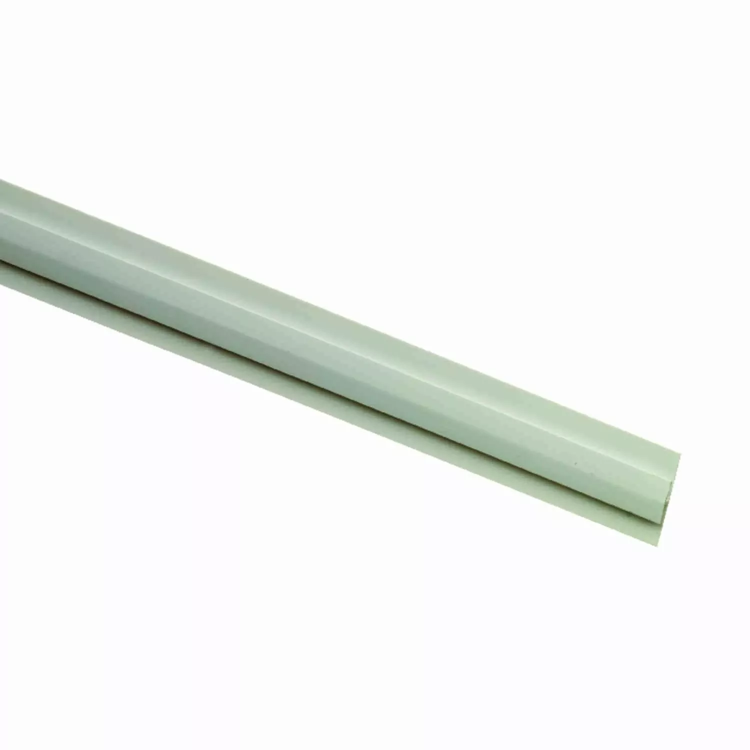 Sequentia 8 Ft. White Frp Division Bar Molding - Vinyl Connector