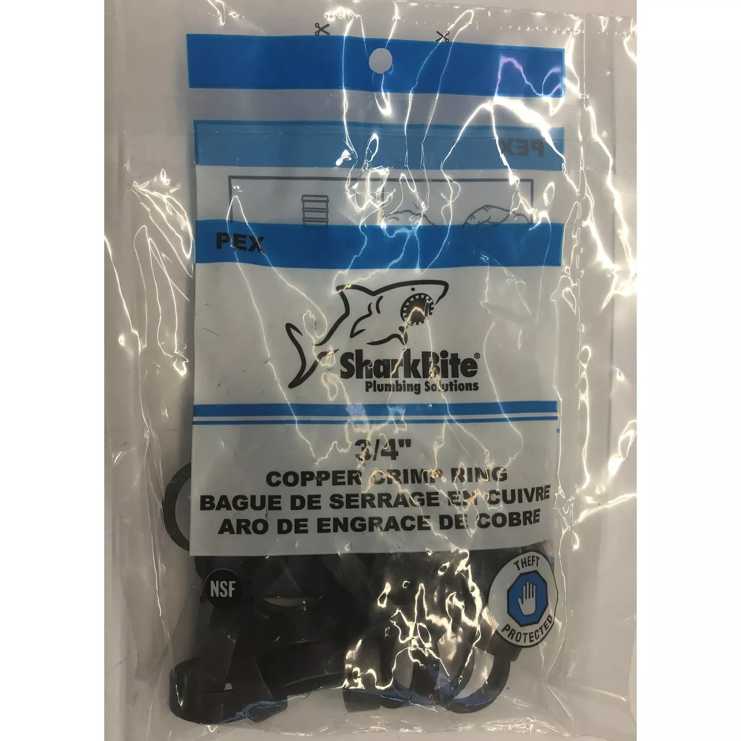 Sharkbite 3/4 In. Pex X 3/4 In. D Pex Copper Crimp Ring