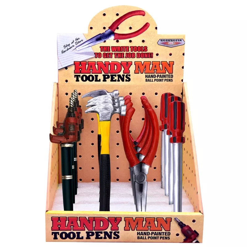 Shawshank Ledz Handy Man Tool Pens Plastic 1 Pk