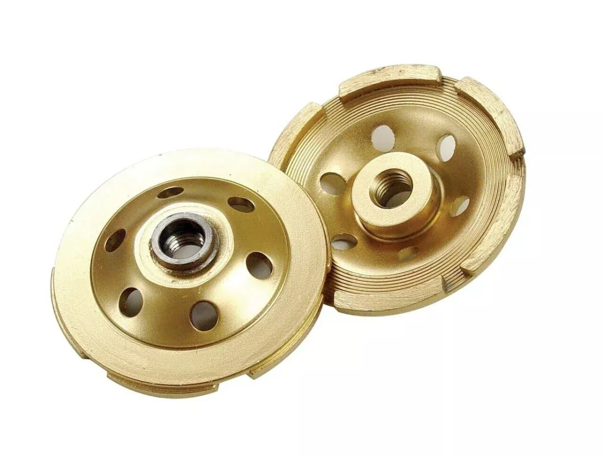 Single Row Standard Gold Segmented Cup Wheel Grinder