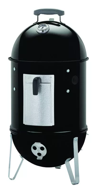 Smokey Mountain Smoker Cooker, Black, 14 In.