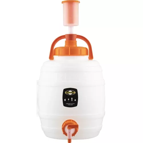 Speidel 12L / 3.2 Gallon Plastic Fermenter with Spigot, Airlock & Stopper
