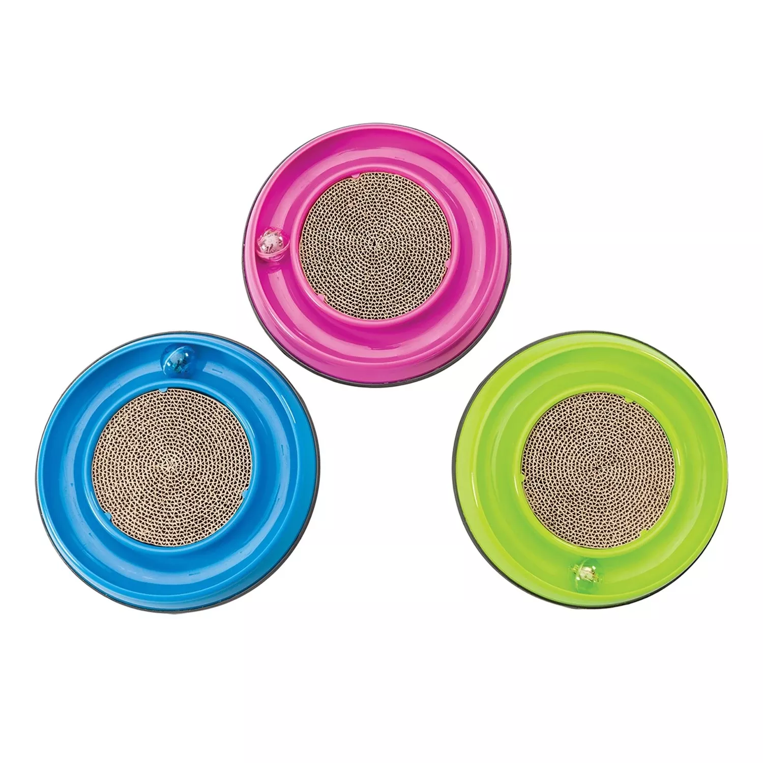 Spot Rockin' Plastic Assorted Cat Scratcher 1 Pk