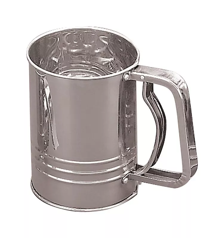 Stainless Steel Flour Sifter 3 Cups - Model 4653