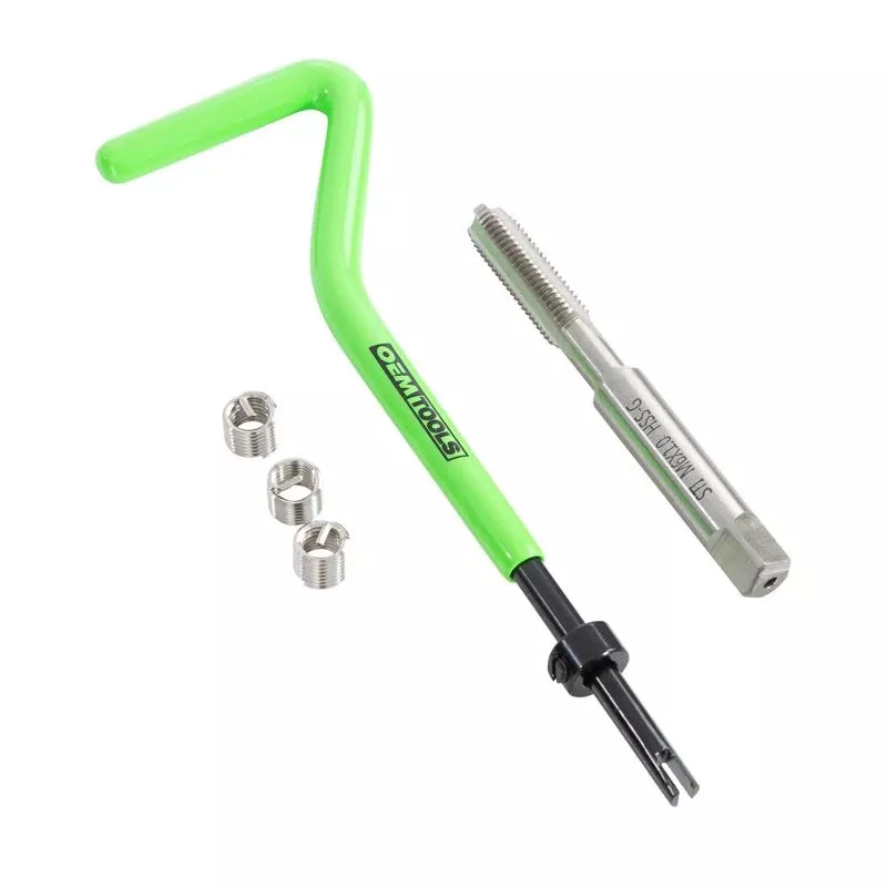 Stainless Steel Non Locking Helical Thread Repair Kit 6 Mm With Tap Included