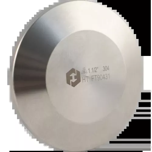 Stainless Tri-Clamp End Cap – 1.5 in.