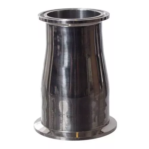 Stainless Tri-Clamp Reducer - 2 in. T.C. x 2.5 in. T.C.