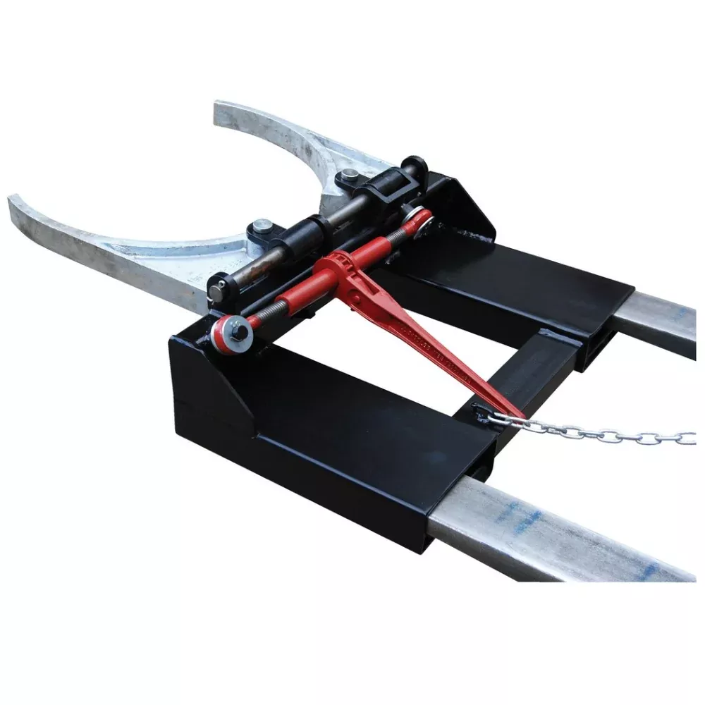 Steel Spring Grip Fork Mounted Drum Gripper – DGS-AG – Vestil