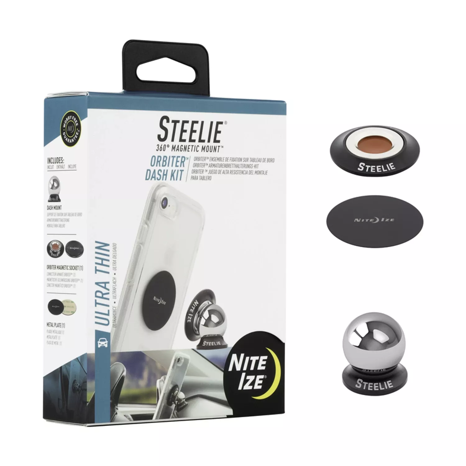 Steelie Orbiter Cell Phone Dash Kit