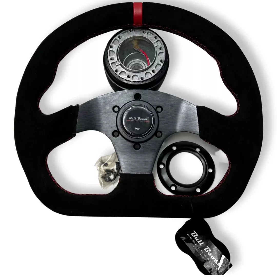 Steering Wheel + Hub Adapter Kit For Mitsubishi Eclipse Lancer Galant Mirage