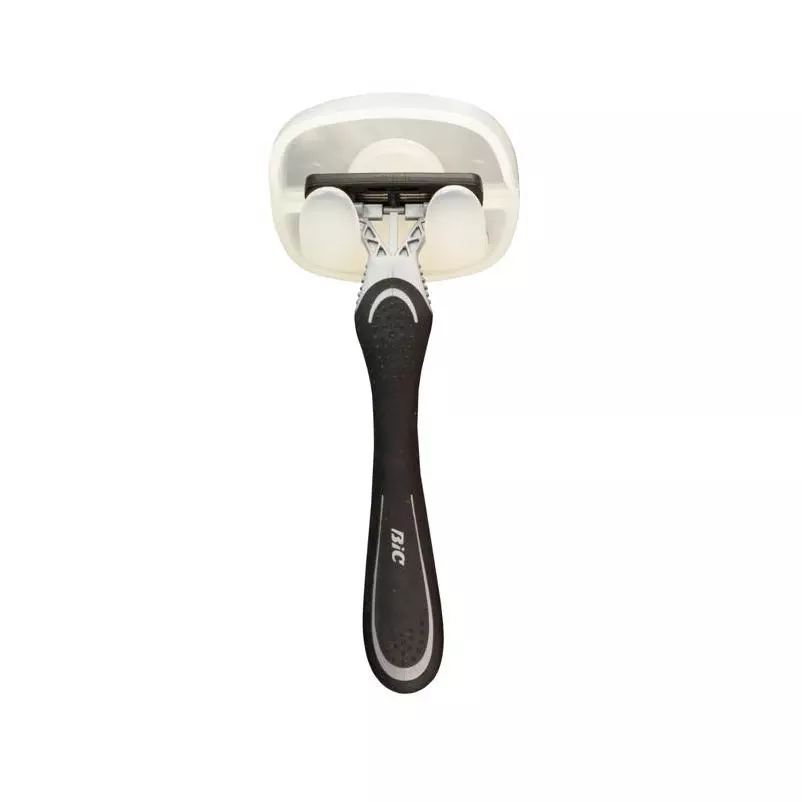Sttelli White Plastic Razor Holder – Sleek Bathroom Organizer