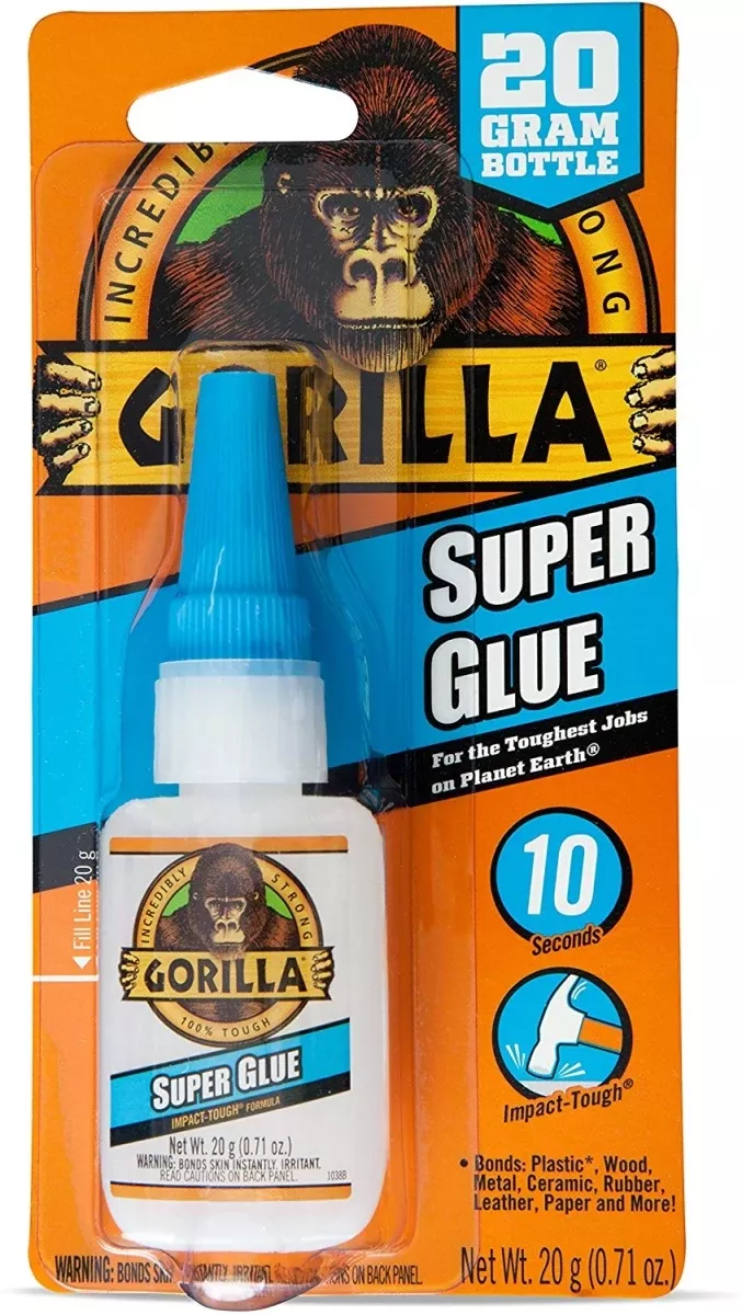Super Glue Gel, Quick Set Time, 25-gm.
