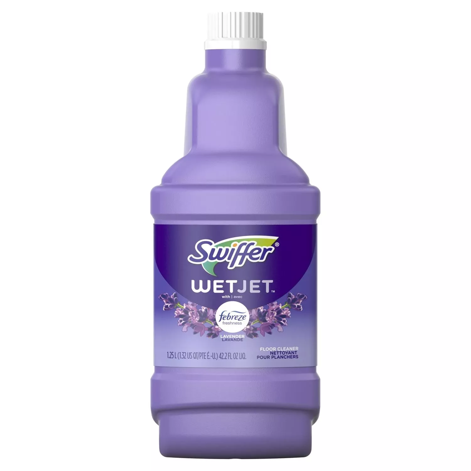 Swiffer Wetjet Lavender Vanilla Scent Floor Cleaner Refill Liquid 42.2 Oz