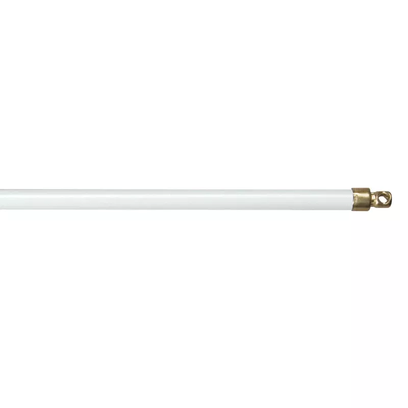 Swivel End Sash Rod, White, 5/16 X 11 To 19 In.