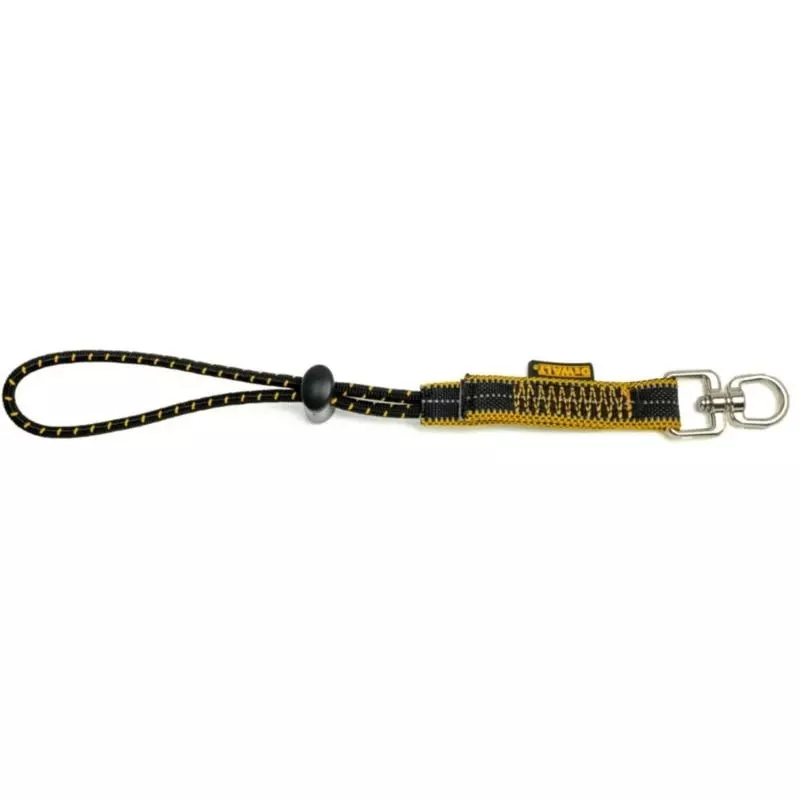 Swiveling D-ring Tool Attachment 11 In. L Black/yellow Polyester/steel