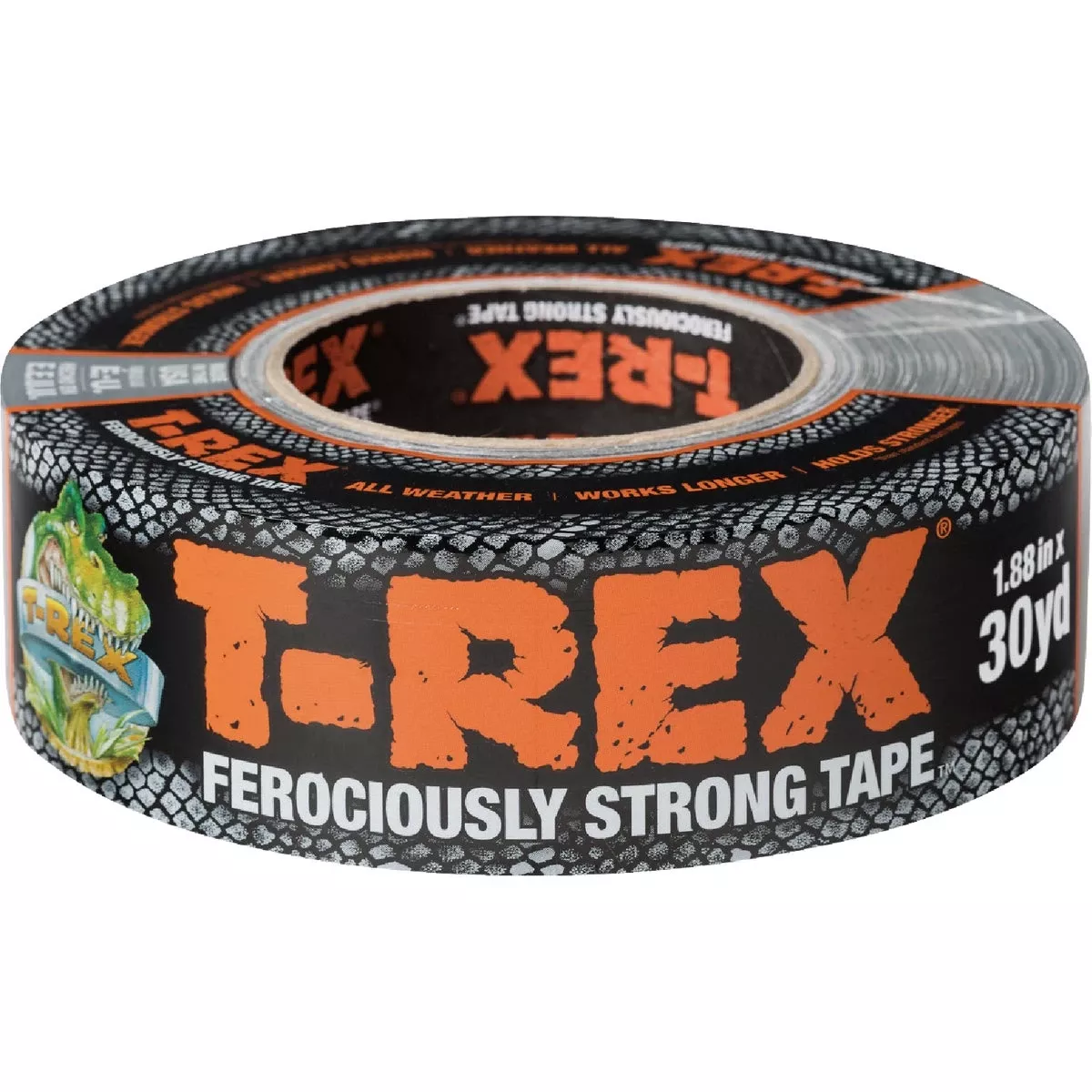T-rex 1.88 In. W X 30 Yd L Gray Solid Duct Tape