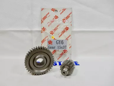 TAIDA SECONDARY GEAR SET (15*37) FOR GY6 MOTORS