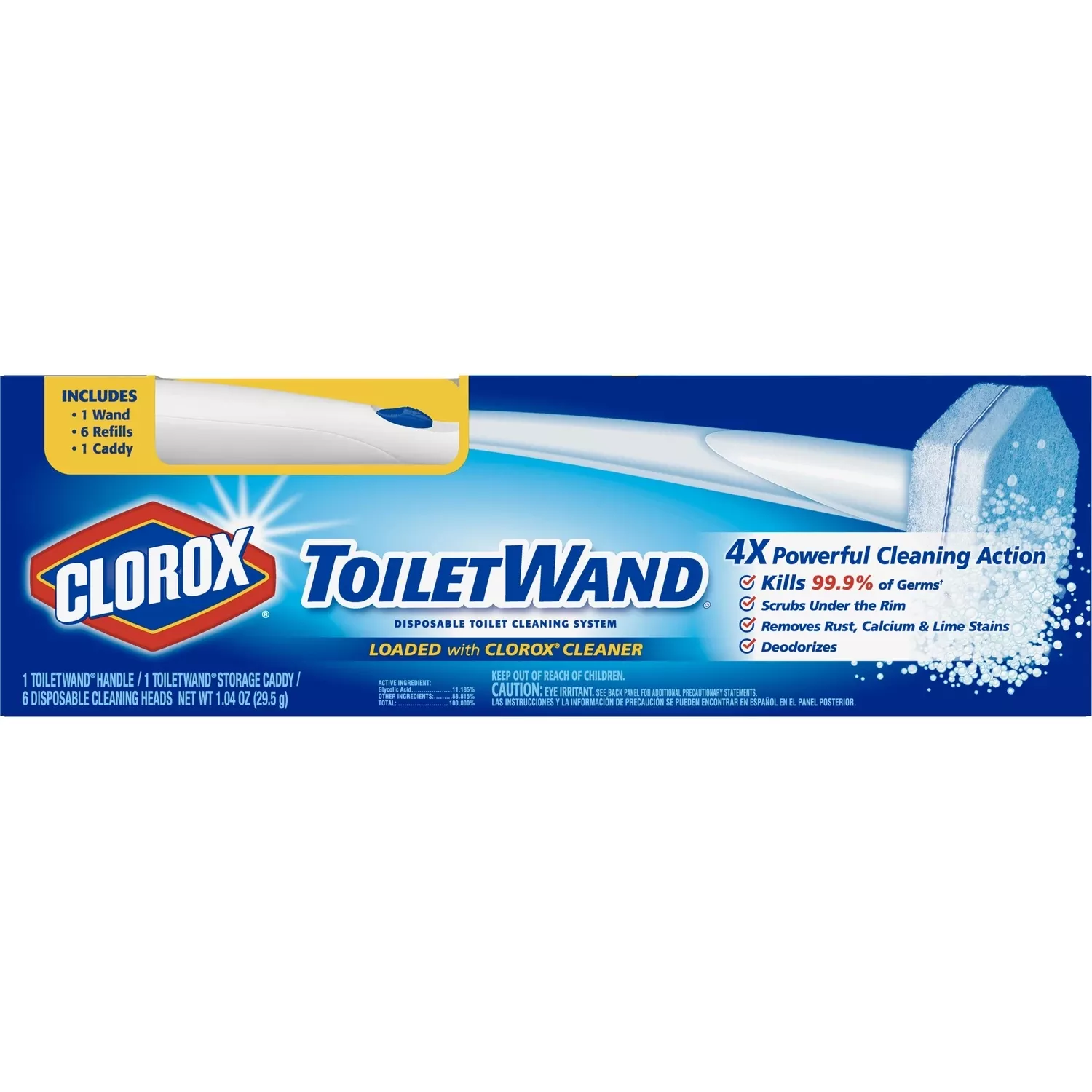 Toilet Wand Starter Kit With Caddy