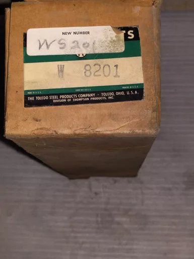 Toledo Water Pump Repair Kit Part No.:W8201