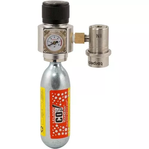 Torpedo Keg Pressure Pack – CO2 Regulator & Quick Disconnect
