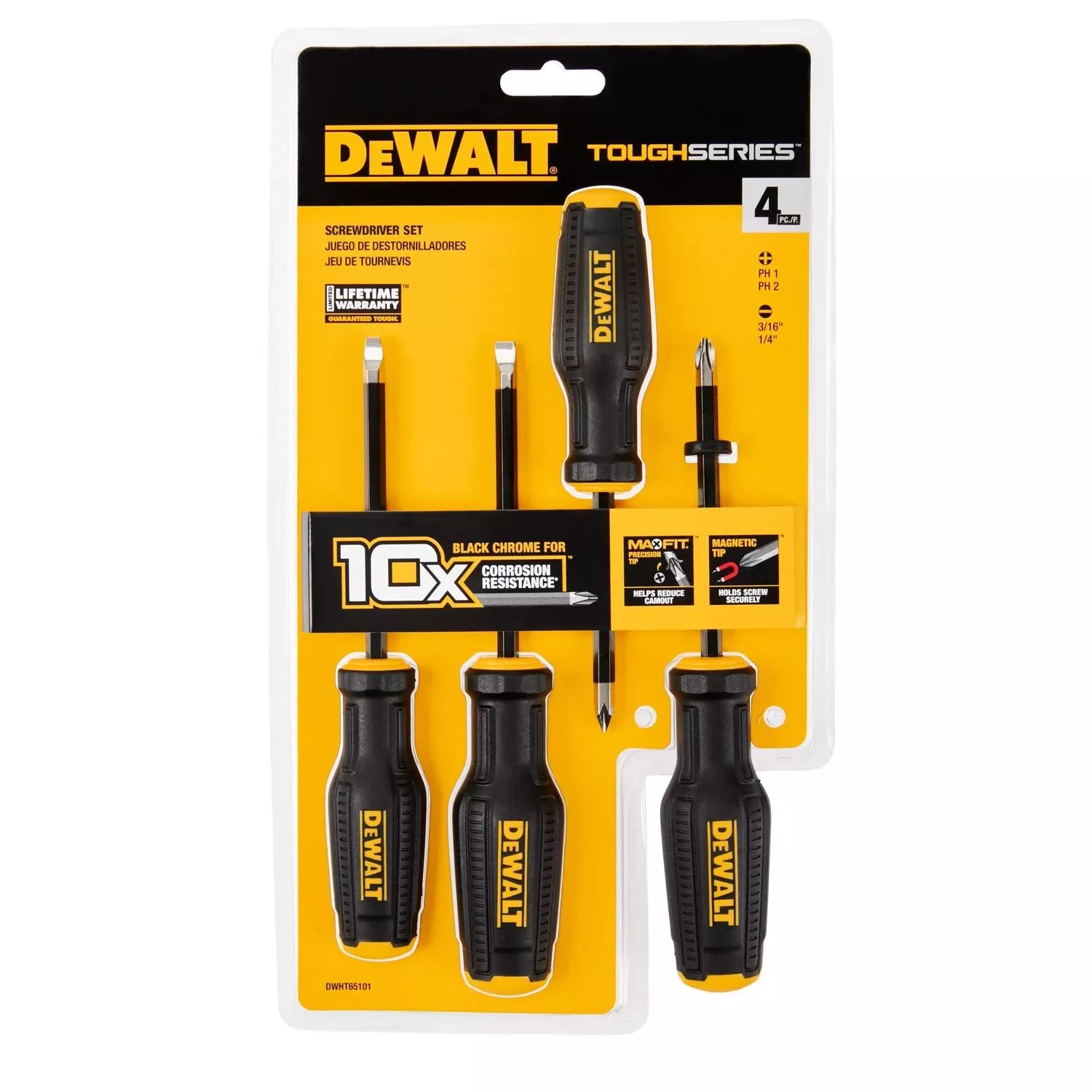 Toughseries 4-pc. Screwdriver Set
