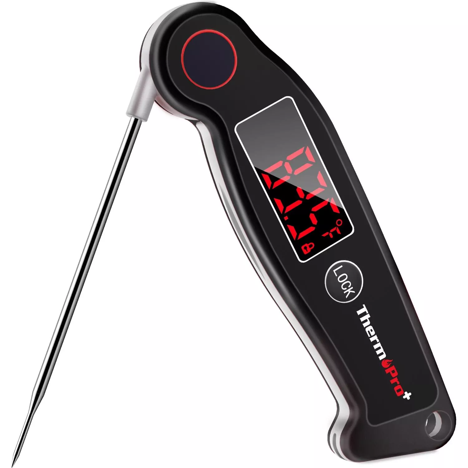 Tp19w Lcd Grill And Meat Thermometer - Accurate And Fast Temperature Reading