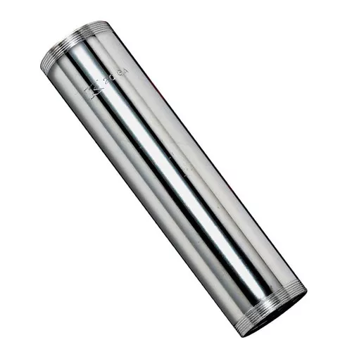 Tubular Drain- 1 1/2″ x 6″- Pipe- Chrome Plated Brass- Threaded