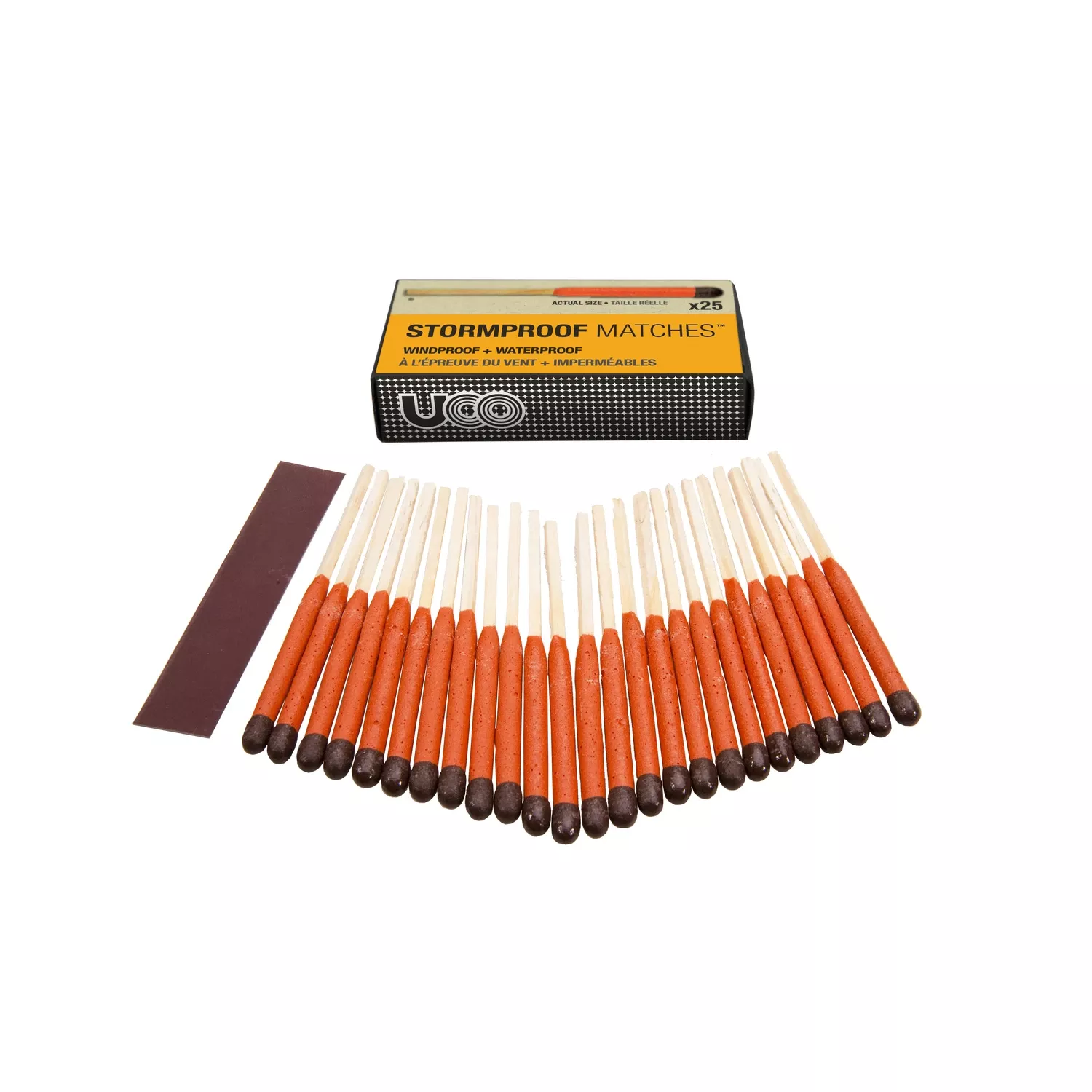 Uco Stormproof Matches 2.75 In. L 25 Pk