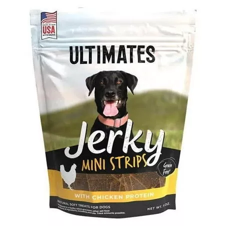 Ultimate Jerky Strips Chicken Flavor 7 Ounce