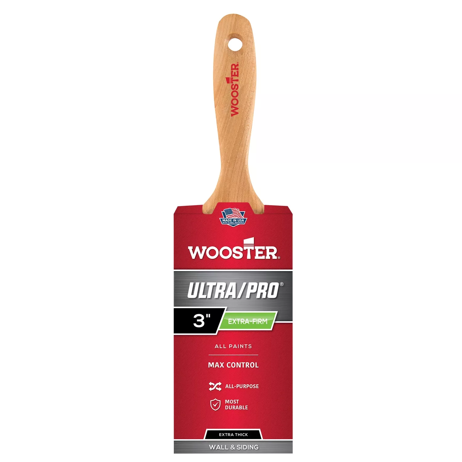 Ultra/pro 3 In. Extra Firm Flat Paint Brush - Model 4156-3