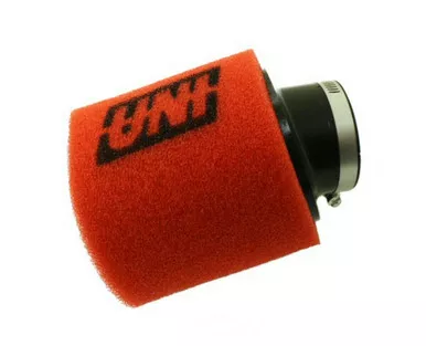 UNI FILTER ANGLED CLAMP-ON DUAL LAYER POD AIR FILTER 38mm 50cc – 100cc SCOOTERS