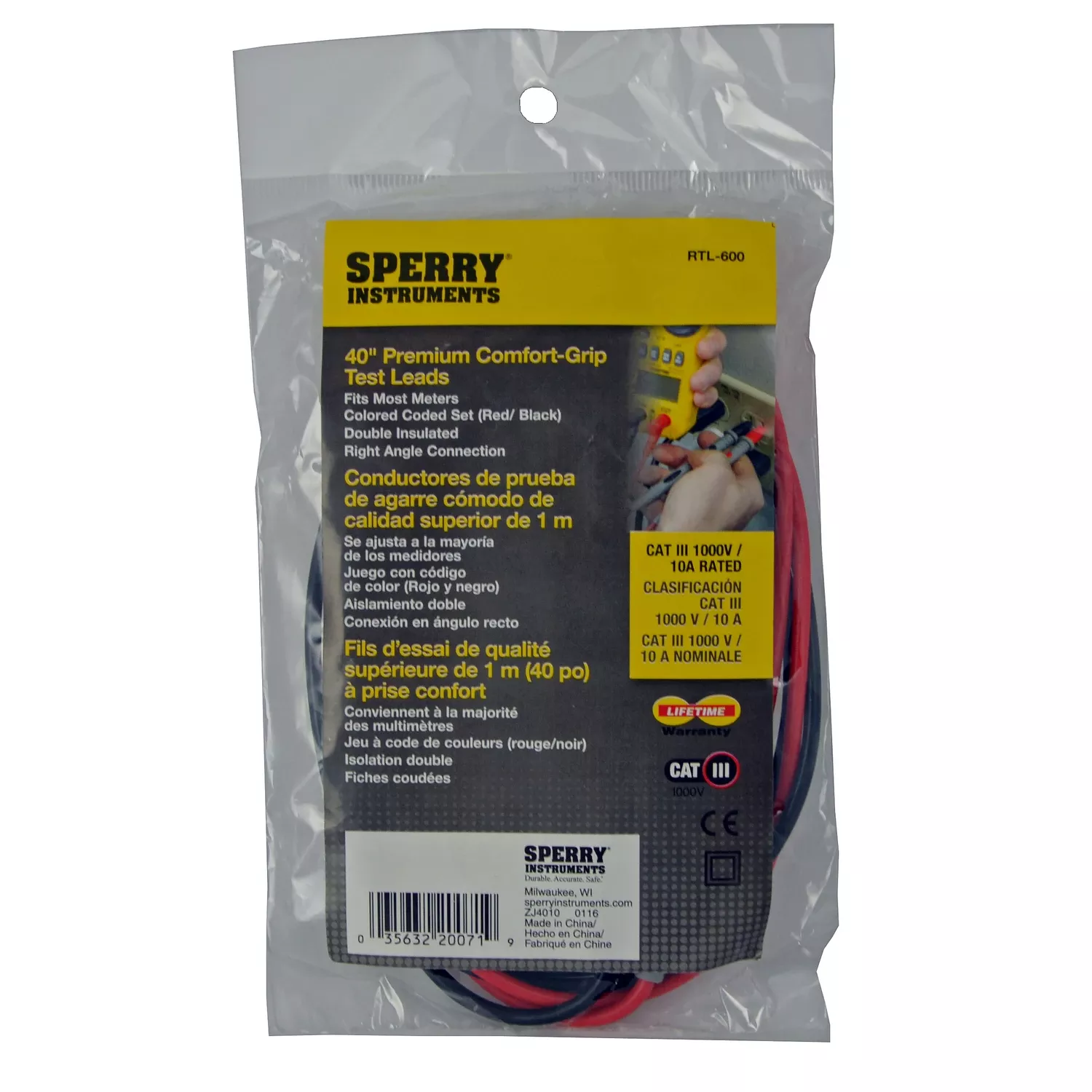 Universal Meter Replacement Lead, 40-in.