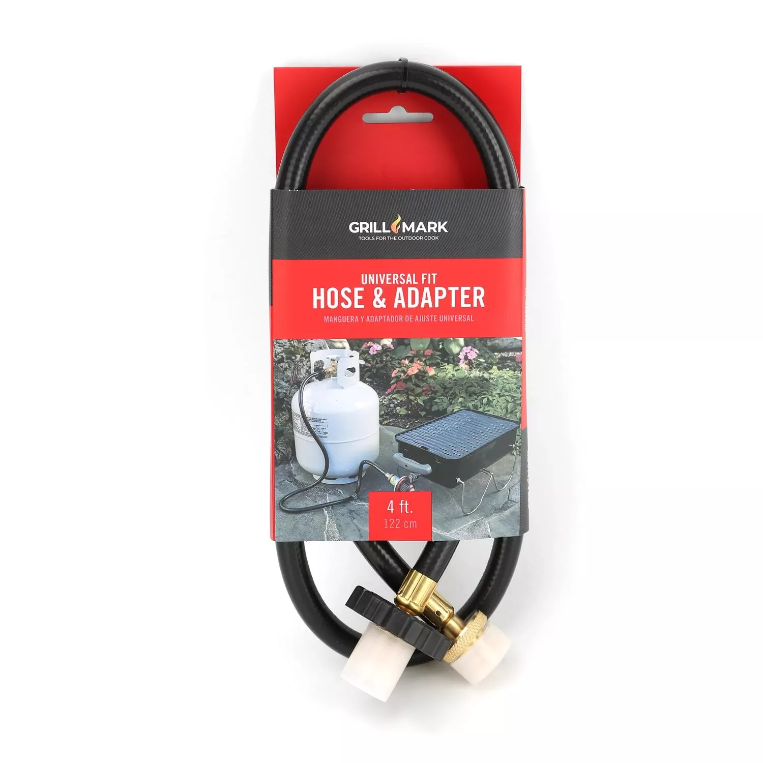 Universal Rubber Gas Line Hose And Adapter - Model 00361ace