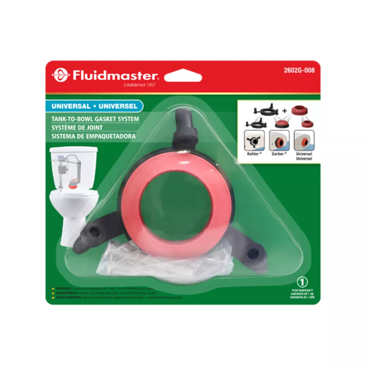 Universal Tank-to-bowl Gasket