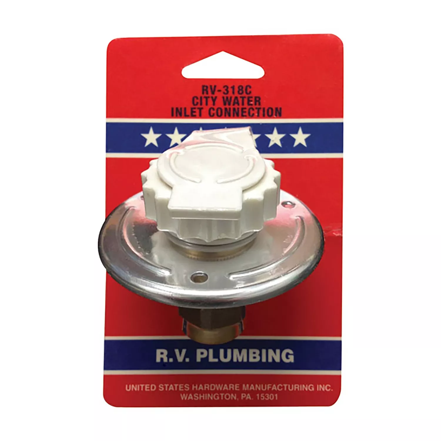 Us Hardware City Water Inlet Connection 1 Pk