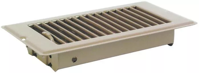 Us Hardware Rv Floor Register Deluxe 1 Pk