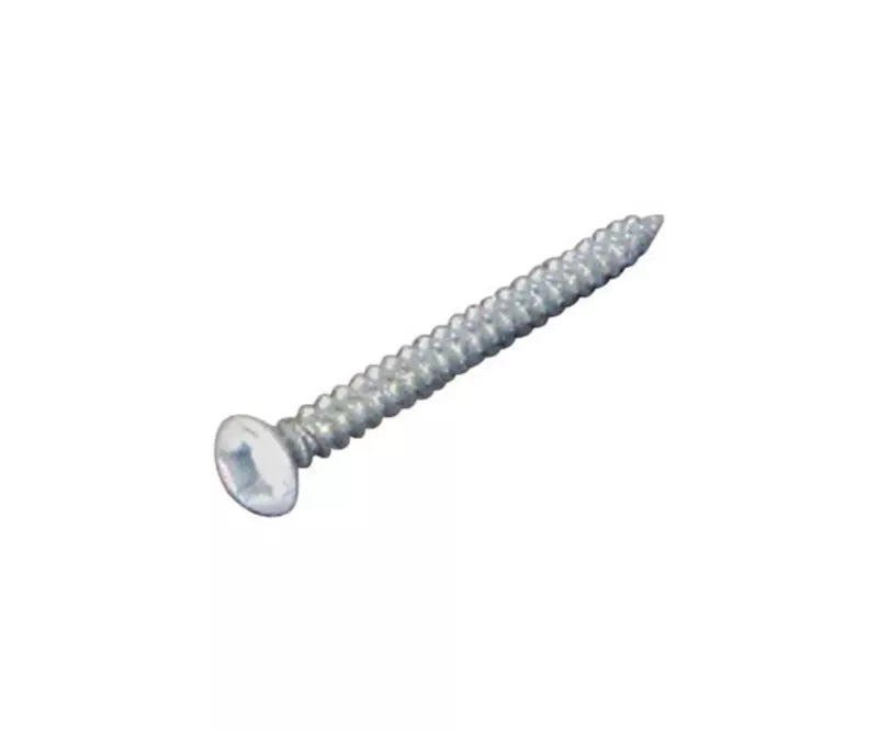 Us Hardware Rv White Head Rosette Screws 100 Pk